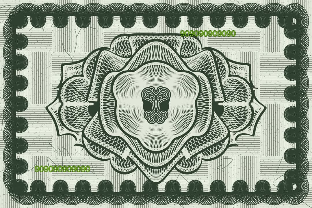 Art for Uncirculated Fake Internet Money #7