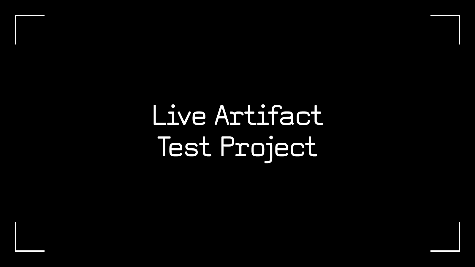 Project Cover for Test Live Mint Project