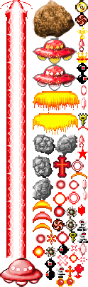 Art for Spritesheet #03: Red of the Red Cave